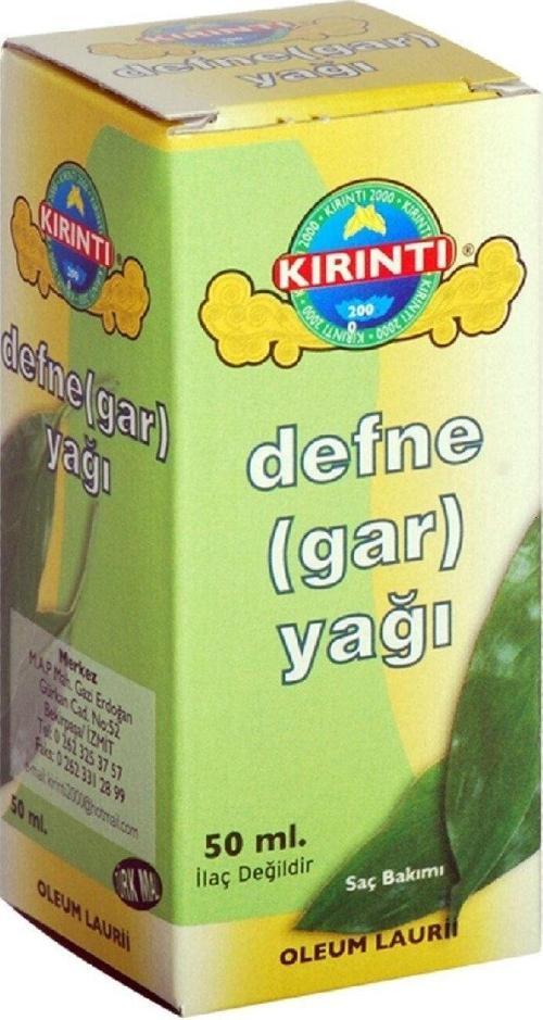2000 Defne (Gar) Yağı 50 Ml 2 Adet