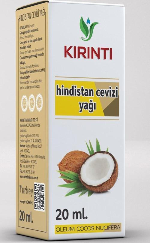 2000 Hindistan Cevizi Yağı 20 Ml 2 Adet