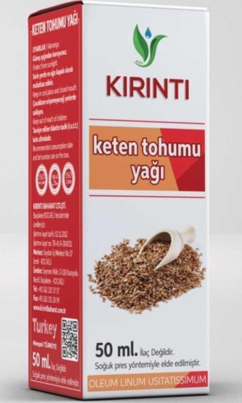 2000 Keten Tohumu Yağı 50 Ml