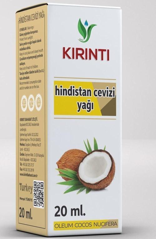2000 Hindistan Cevizi Yağı 20 Ml
