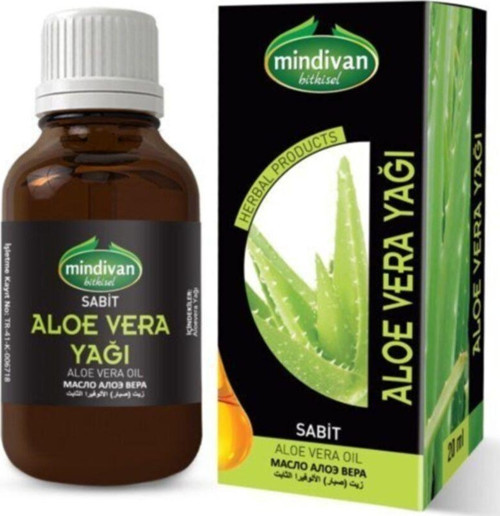 2 Adet Aloe Vera Yağı Sabit 20 Cc