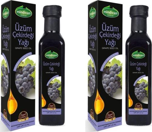 2 Adet Üzüm Çekirdeği Yağı Sabit 250 Cc