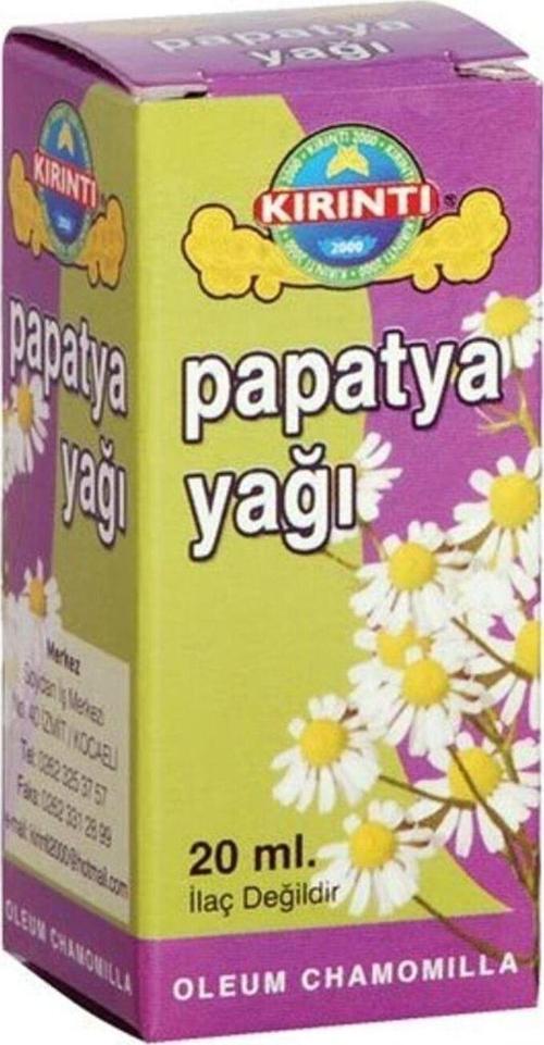 2000 Papatya Yağı 20 Ml 2 Adet