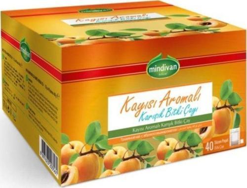 Kayısı Aromalı Karışık Bitki Çayı (Form) 40'Lı Poşet Çay
