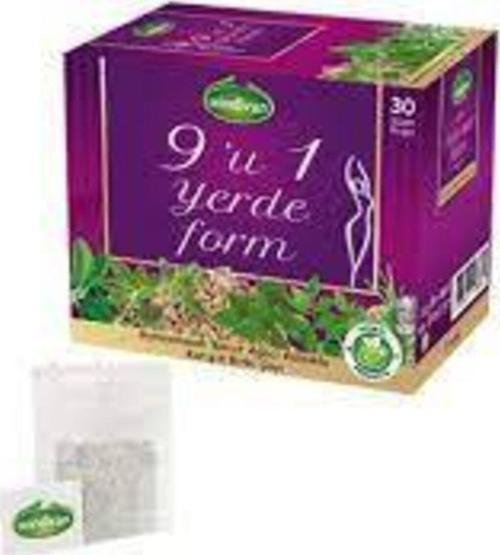 Mındıvan 9 Bır Yerde Form Çayı 30Lu Poşet Çay