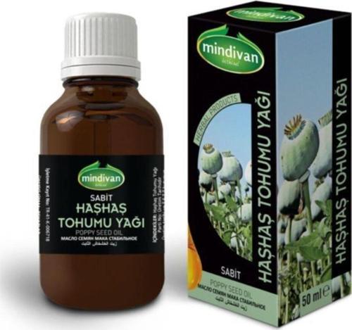 Haşhaş Tohumu Yağı Sabit 50 Cc(2 Adet)