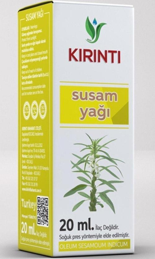 2000 Susam Yağı 20 Ml 2 Adet