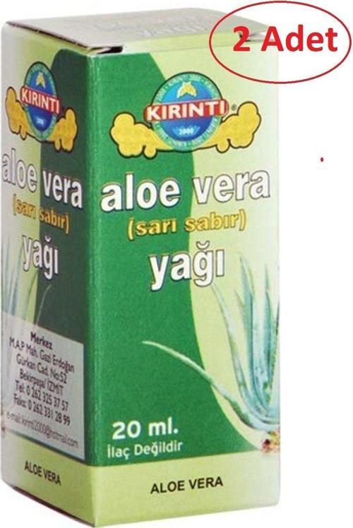 2000 Aloa Vera Yağı (Sarı Sabır ) 20 Cc 2 Adet