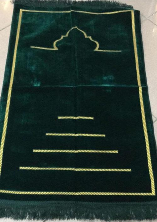 Kadife Cami Desen Seccade Lacivert 2 Adet 120 x 70