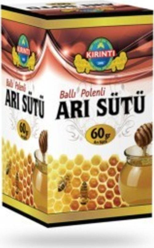Baharat Arı Sütü (Bal-Polen-Arısütü)  (60.000 Mg )  860 Gr.