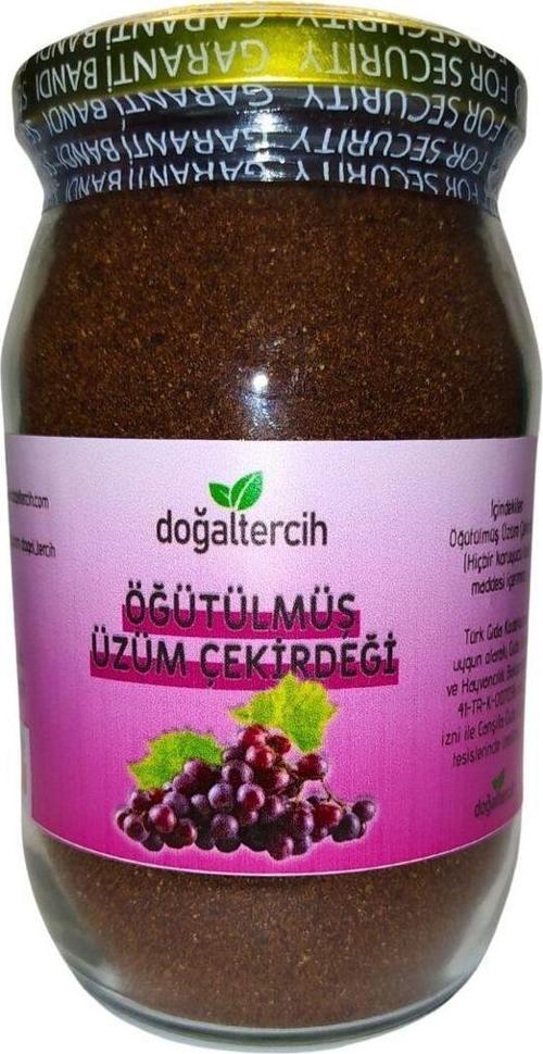 Öğütülmüş Siyah Üzüm Çekirdeği 200 Gr