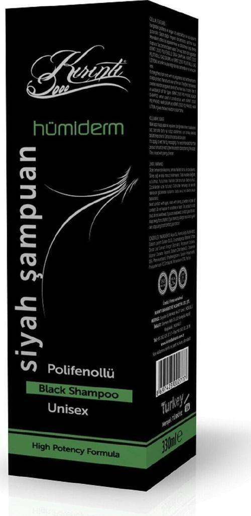 2000 Polifenollü Hümiderm Siyah Şampuan 330 Ml