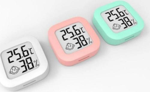 Digital Lcd Termometre - Akıllı Sıcaklık Ve Nem Ölçer - 3'Lü Set - Anlık Takip Özelliği