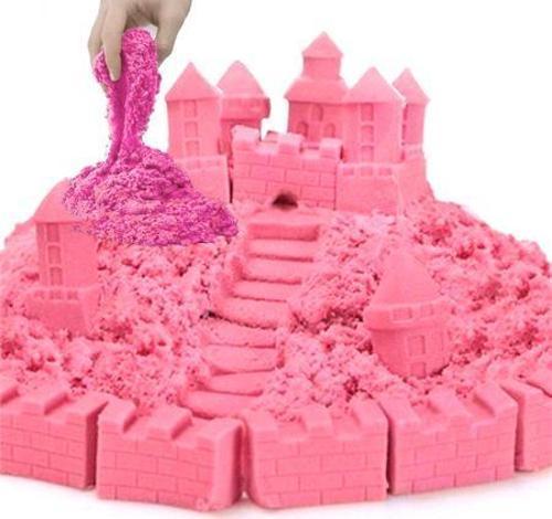 Kinetik kum 1kg - Pembe Renk
