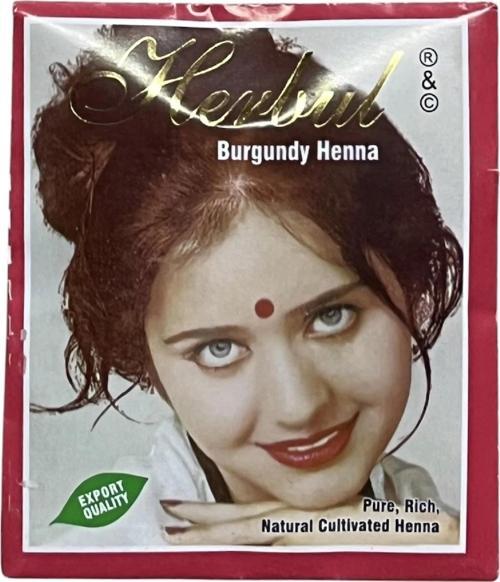 Bordo Kızıl Hint Kınası Herbul 10gr 1adet Burgundy Henna