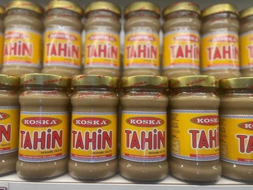 Cam Kavanoz Tahin 600 Gr Koli 12 Adet