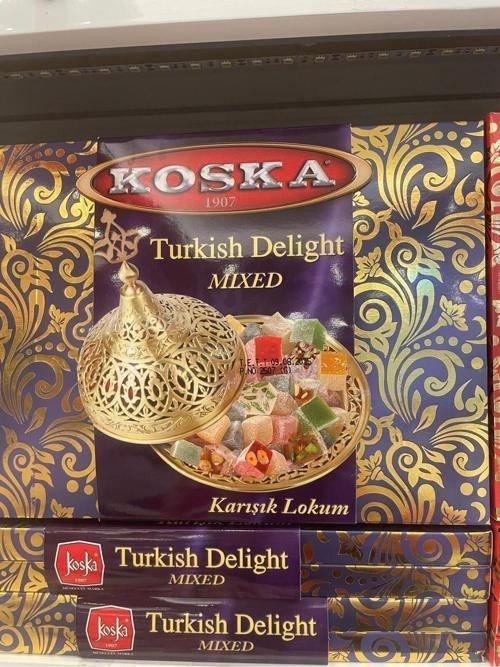 Karışık (Mixed) Kokteyl Lokum 450 Gr Koli 12 Adet
