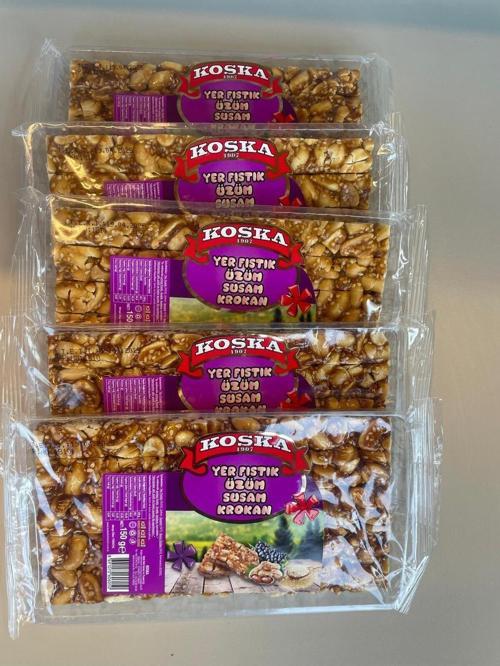 Üzüm Yer Fıstık Krokan 150 Gr 2 Adet