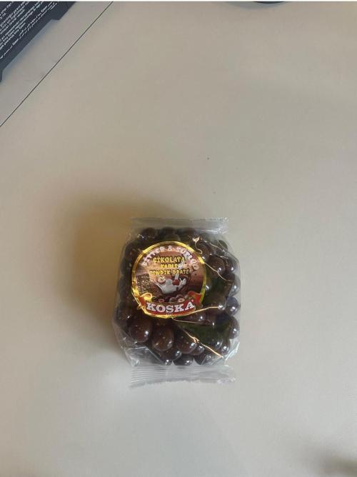Çikota Kaplı Fındık Draje 200 Gr Koli (24 Adet )
