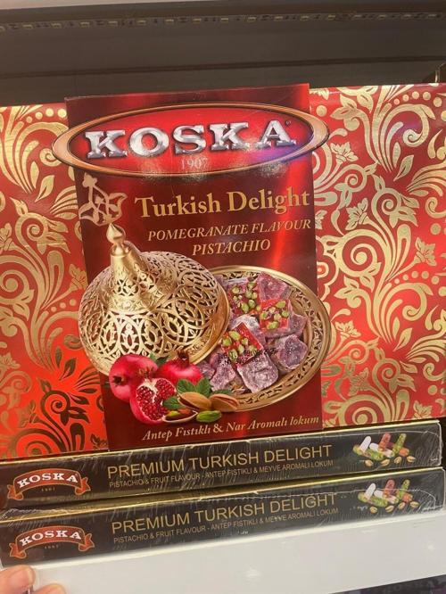 Nar Fıstıklı Lokum 450 Gr Koli 12 Adet