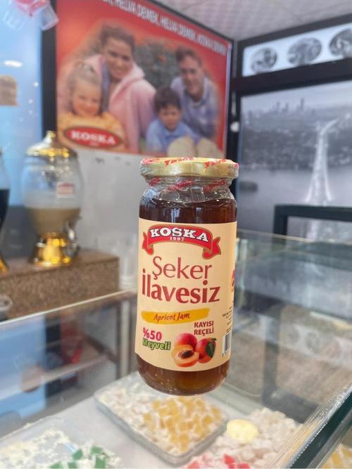 Şeker İlavesiz Kayısı Reçeli 270 Gr 1 Adet