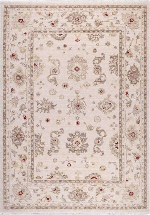 Crea Oda Halısı Klasik 133X190 Demirci Yün 8001 Krem