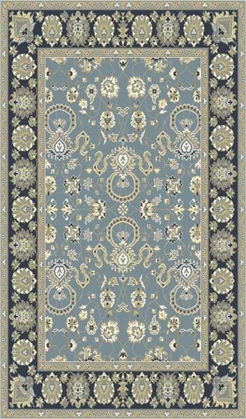 Crea Oda Halısı Klasik 133X190 Demirci Yün 8205 Mavi