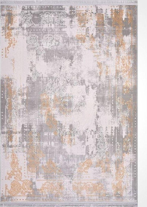 Crea Yolluk Halısı Klasik 100X300 Galaxy 13408 Gri