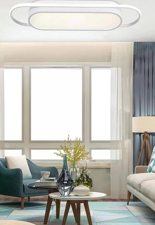 Modern Led Avize Plafonyer Üç Renkli Beyaz