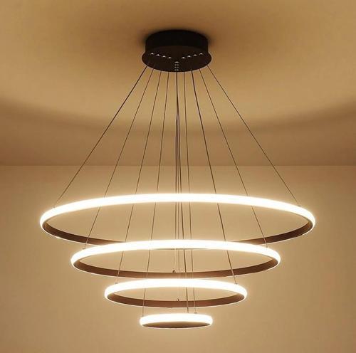 Led Avize 4'lü Ring Sarkıt TRA30104 Ø100cm