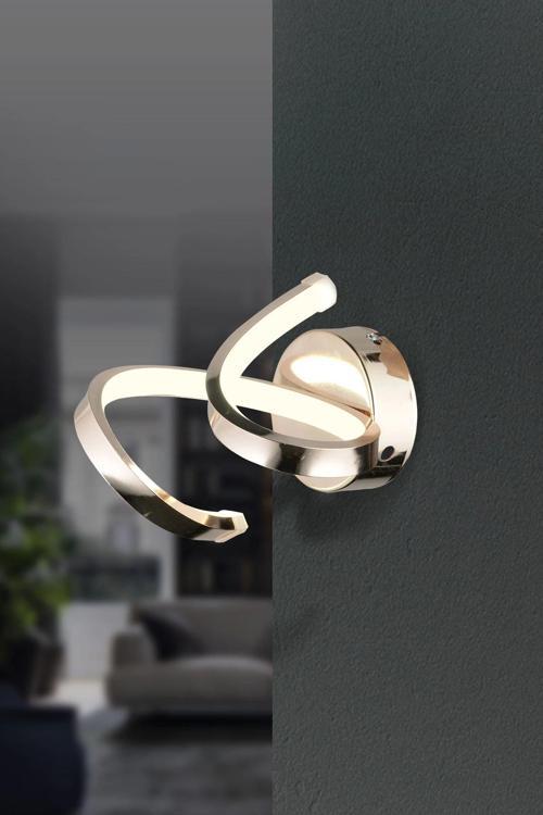 Luxury Burgulu Üç Renkli Gold Ledli Aplik