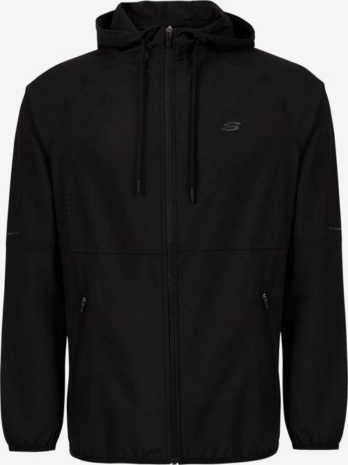 S202168-001 Micro Collection M Mesh Detailed Zip Jacket Erkek Spor Ceket