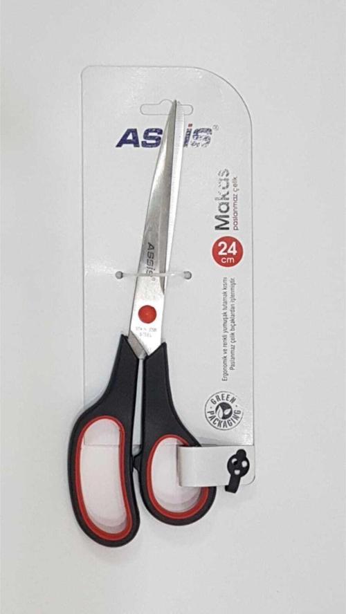 Assis Paslanamaz Çelik Makas 24 Cm - Büyük