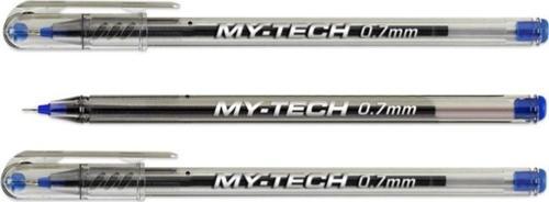 My Tech 0,7 Mm Mavi Tükenmez Kalem - 3'Lü