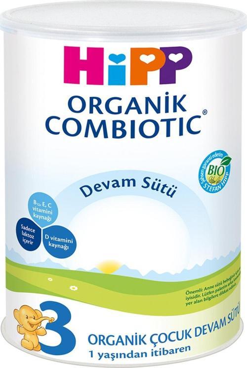 3 Organik Combiotic Devam Sütü 350 gr 2'li Paket
