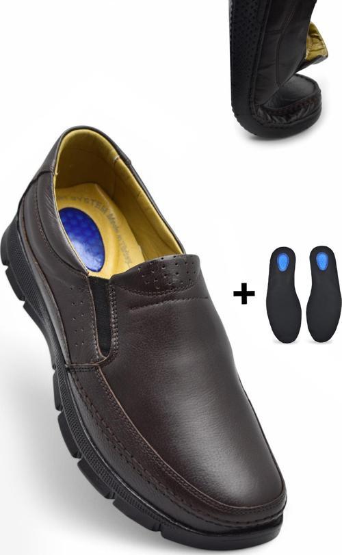 901 Tam Ortopedik Taban Hakiki Deri Erkek Ayakkabı Günlük Ultra Comfort ö.erdem