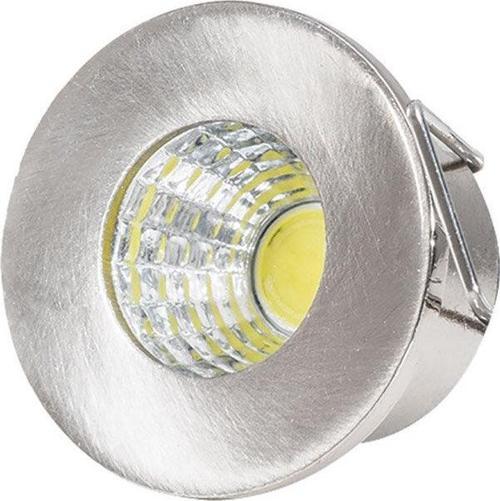 3W BEYAZ LED YILDIZ SPOT ARMATÜR (KROM KASA)