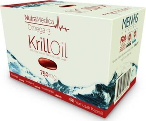 Nutra Medica Krılloil 750 Mg 60 Kapsül Nutramedica