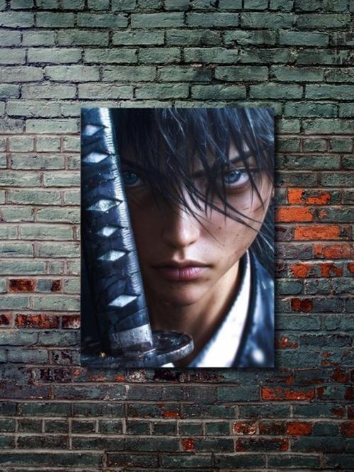 Denji - Chainsaw Man, Anime - Manga Serisi, Özel Tasarım Kağıt Poster, Duvar Sanatı