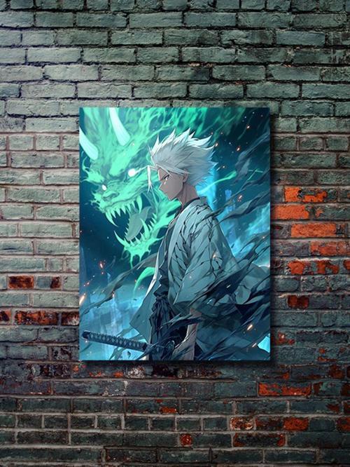 Toshiro Hitsugaya - Bleach - Anime & Manga Posterleri, Özel Tasarım Kağıt Poster