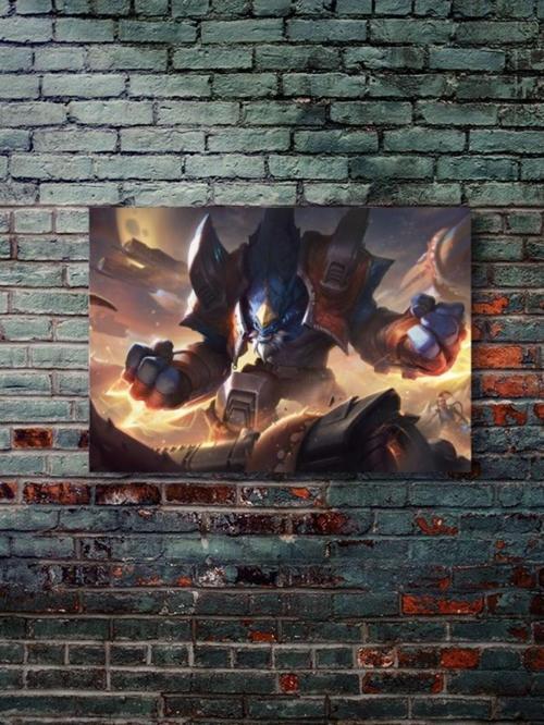 Malphite - Oyun Posterleri, Özel Tasarım Kağıt Poster