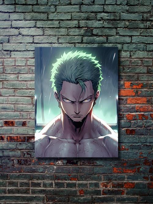 Zoro - One Piece - Anime & Manga Posterleri, Özel Tasarım Kağıt Poster