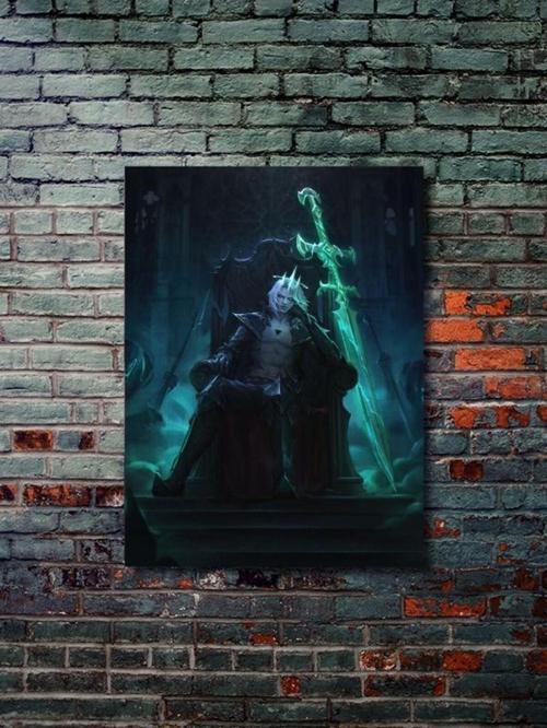 Viego - League Of Legends - Lol - Gaming Posterleri, Özel Tasarım Kağıt Poster