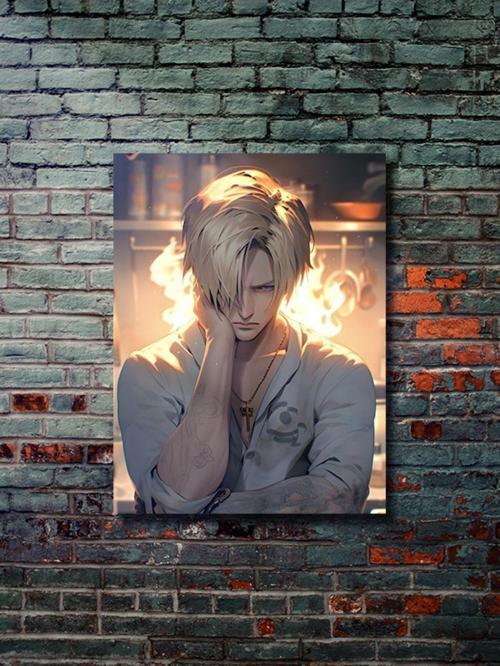 Sanji - One Piece - Anime & Manga Posterleri, Özel Tasarım Kağıt Poster