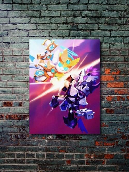 Brawl Stars, Eşsiz Tasarım Oyun, Karakter Posterleri, Özel Tasarım Kağıt Poster
