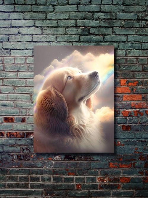 Köpek Teması, Özel Tasarım Kağıt Poster, Duvar Sanatı