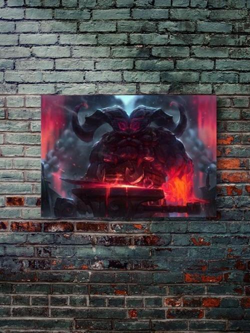 Ornn - League Of Legends - Lol - Oyun Posterleri, Özel Tasarım Kağıt Poster