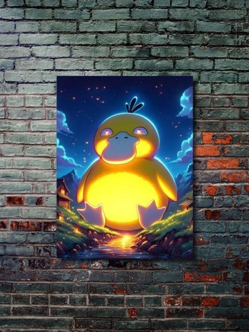 Psyduck - Pokemon - Anime & Manga Posterleri, Özel Tasarım Kağıt Poster