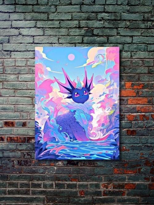 Eevee - Pokemon - Anime & Manga Posterleri, Özel Tasarım Kağıt Poster
