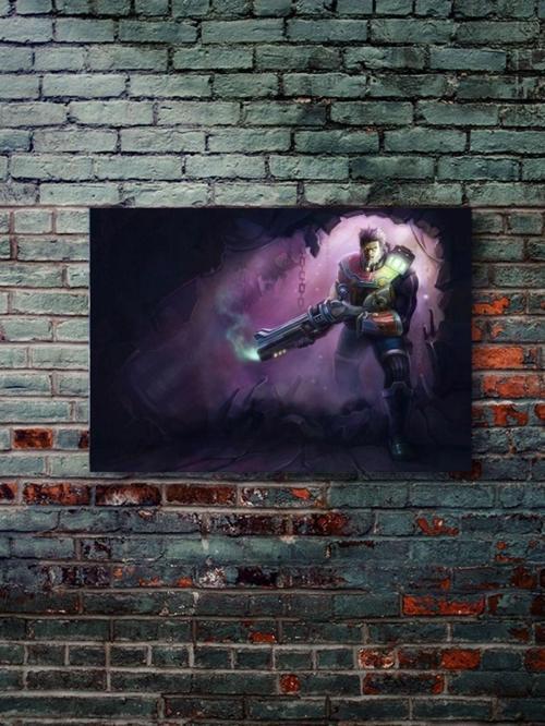 Graves - Oyun Posterleri, Özel Tasarım Kağıt Poster